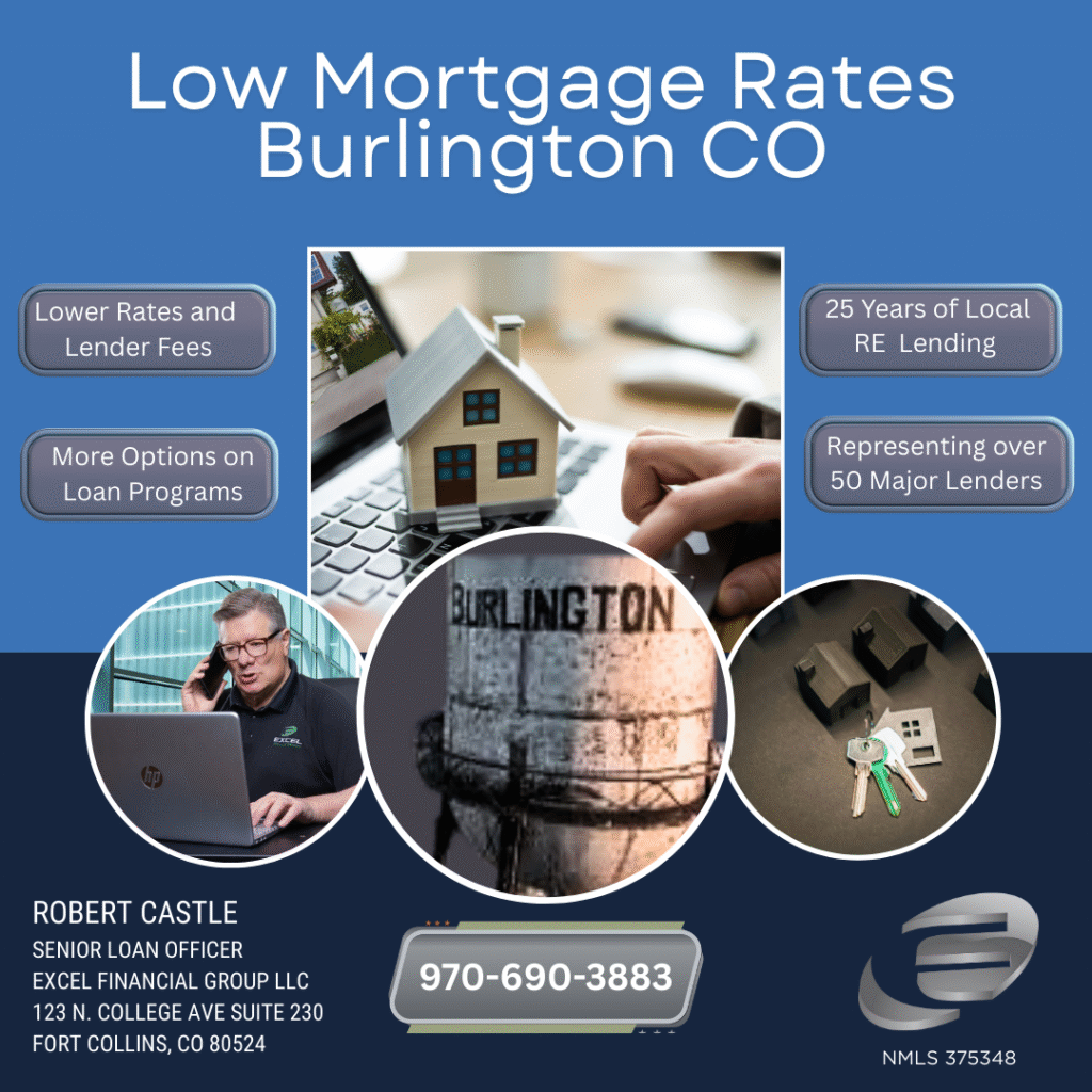 Low Mortgage Rates Burlington Colorado-Robert Castle  