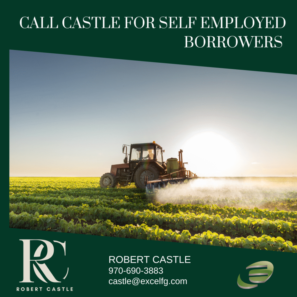Self Employed Mortgage Loans for Agriculture industry-Colorado 